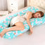 U-Shape Pregnancy Support Pillow for Comfort and Rest