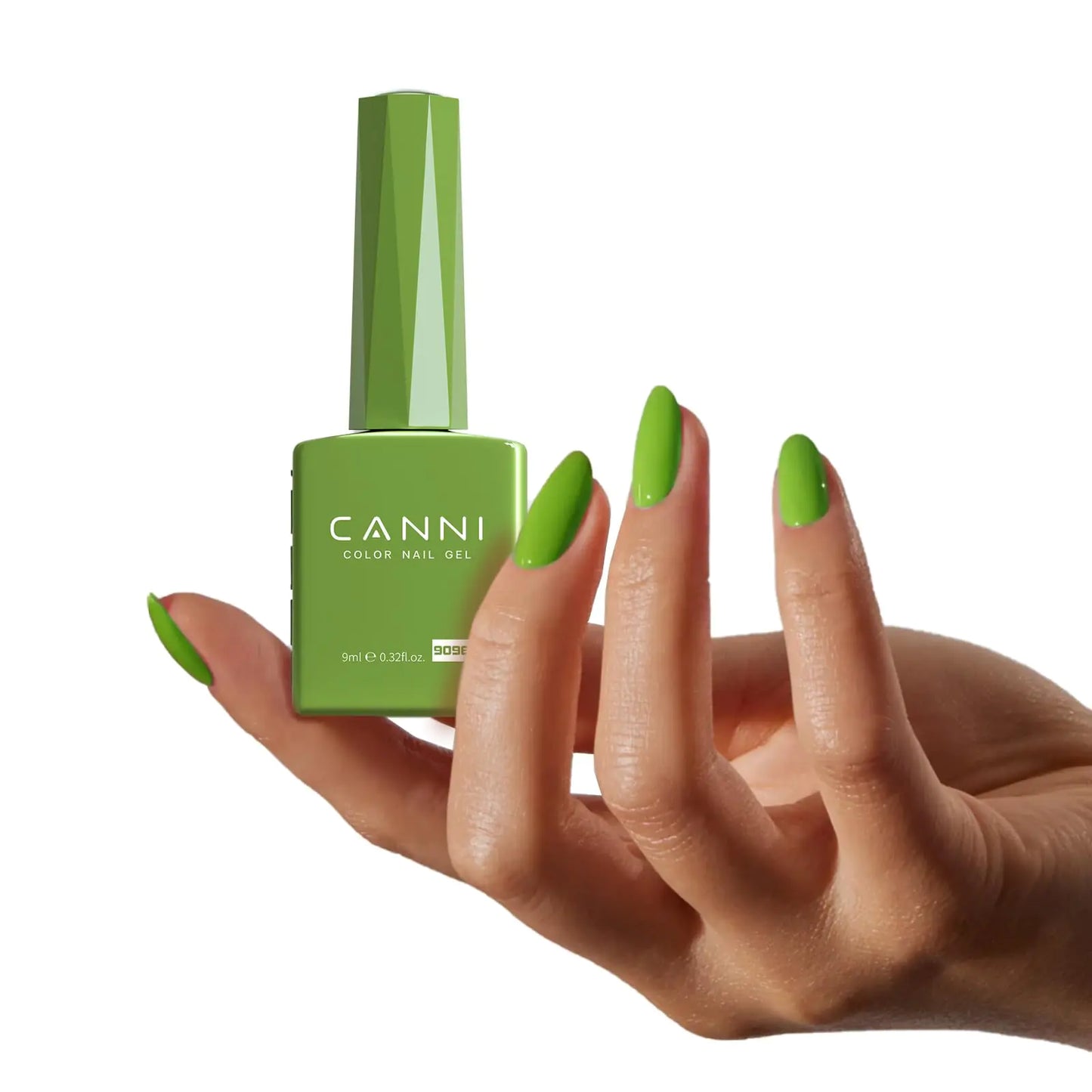 CANNI Vernis à Ongles Gel Pastel Lime Sage - Fini Brillant