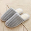 Chaussons en Peluche Chaleureux pour Couples