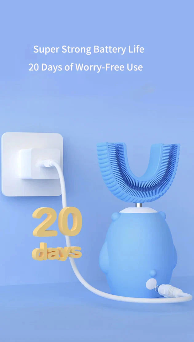 Brosse à dents électrique U-Shape pour enfants