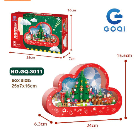 Espejo Nube Árbol de Navidad