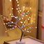 Luces de Árbol de Saludo Navideño