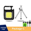 Multifunction Portable USB Rechargeable Pocket Work Light