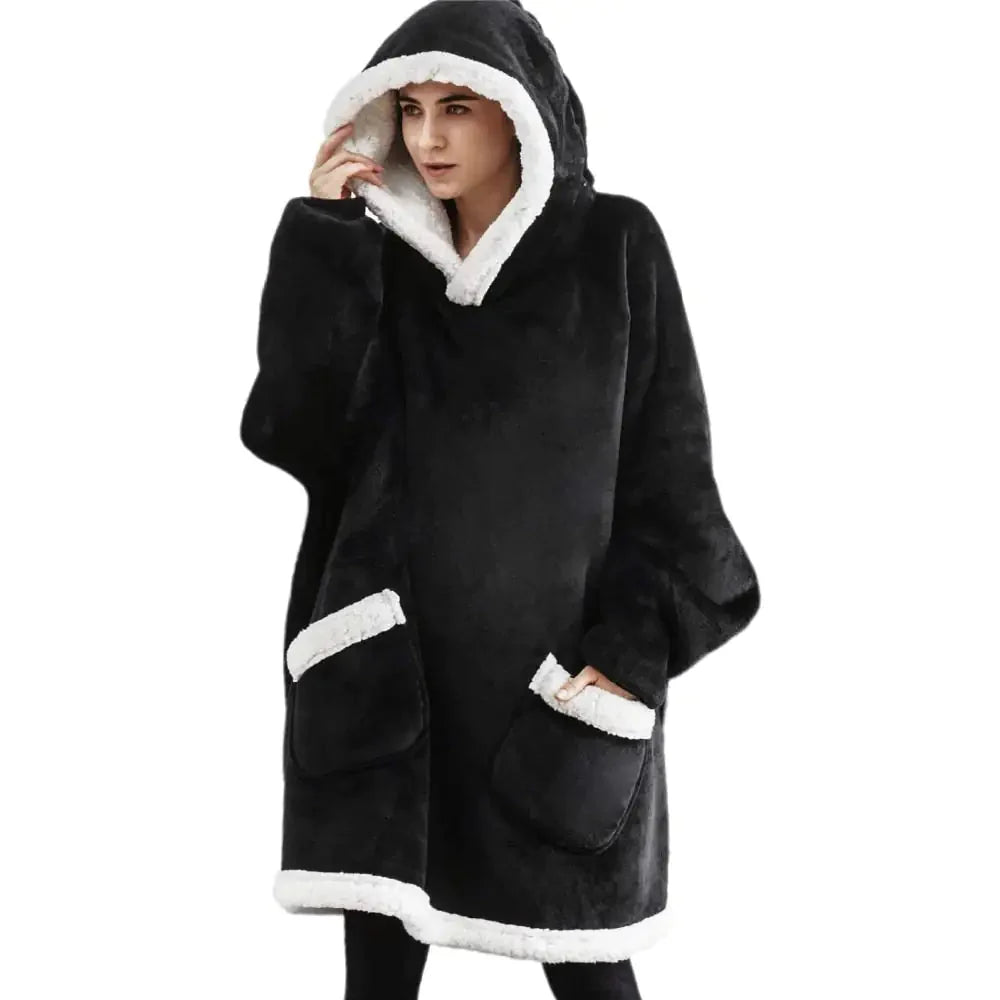 Couverture à Capuche Ultime pour un Confort Douillet
