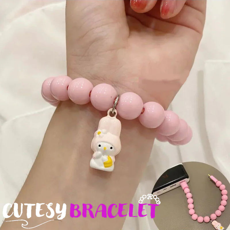 Sanrio Phone Charger Bracelet - Stylish & Functional