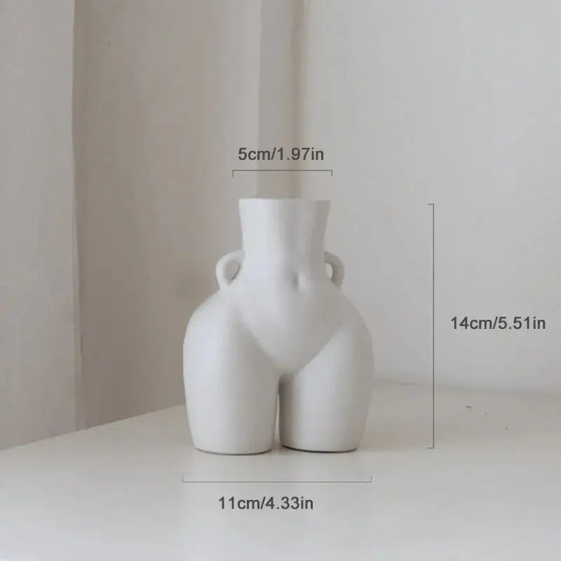 Vases en céramique corps humain - Décor unique pour la maison
