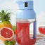 Portable Electric Juicer with 1500ml Capacity - USB Rechargeable