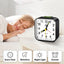 LED Desk Alarm Clock with Nightlight and Snooze Function