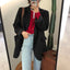 Elegant Loose Fit Lazy Suit Jacket