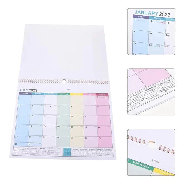 Large Wall Calendar for Home and Office Organization