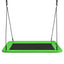 60-Inch Outdoor Platform Tree Swing with Hanging Straps - Green