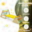 3-in-1 Wooden Triangle Climber Set with Ramp
