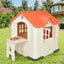 Casa de Juguete Gbruno para Niños - Set de 7 Piezas en Rosa