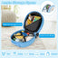 Ensemble de bagages Gbruno pour enfants - Valise cabine de 14" et sac à dos de 10" - Bleu