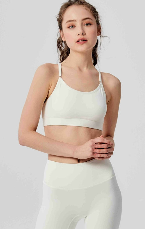 Luna Cloudlux Sport Bra - Blanc Cassé
