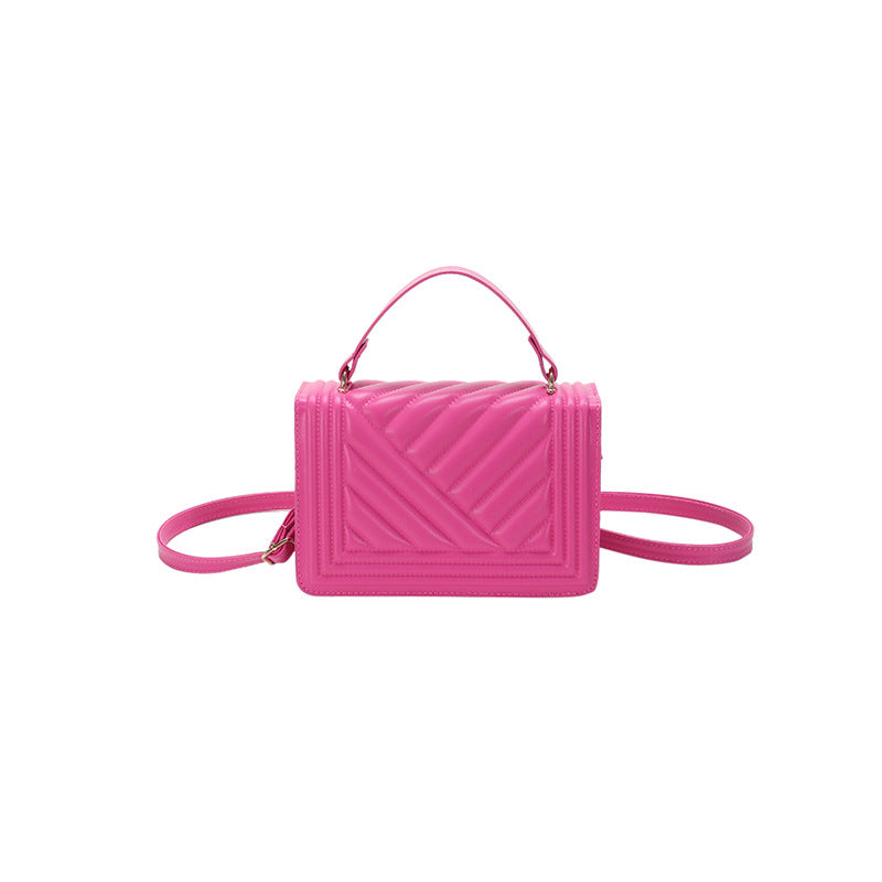 Bolso cruzado elegante de cuero PU para mujeres