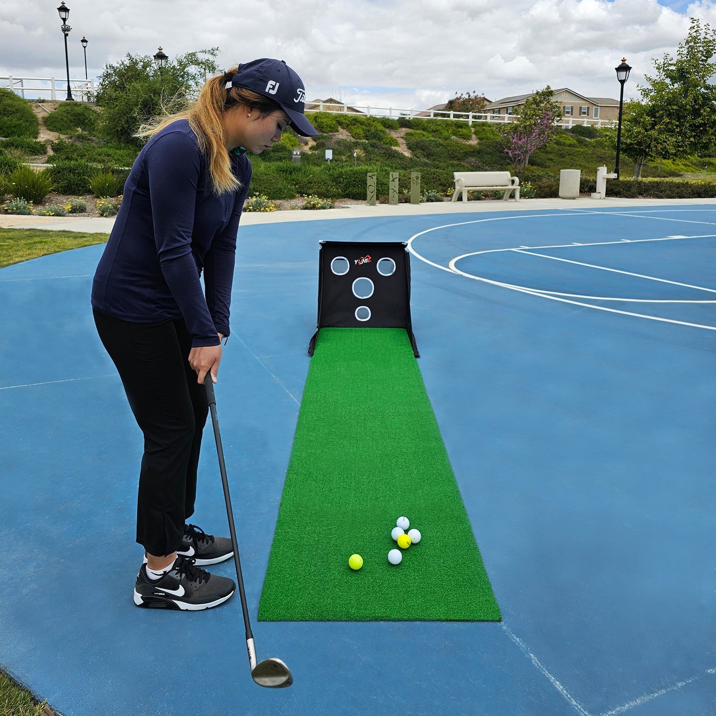 Portable Golf Chipping Practice Net for All Skill Levels