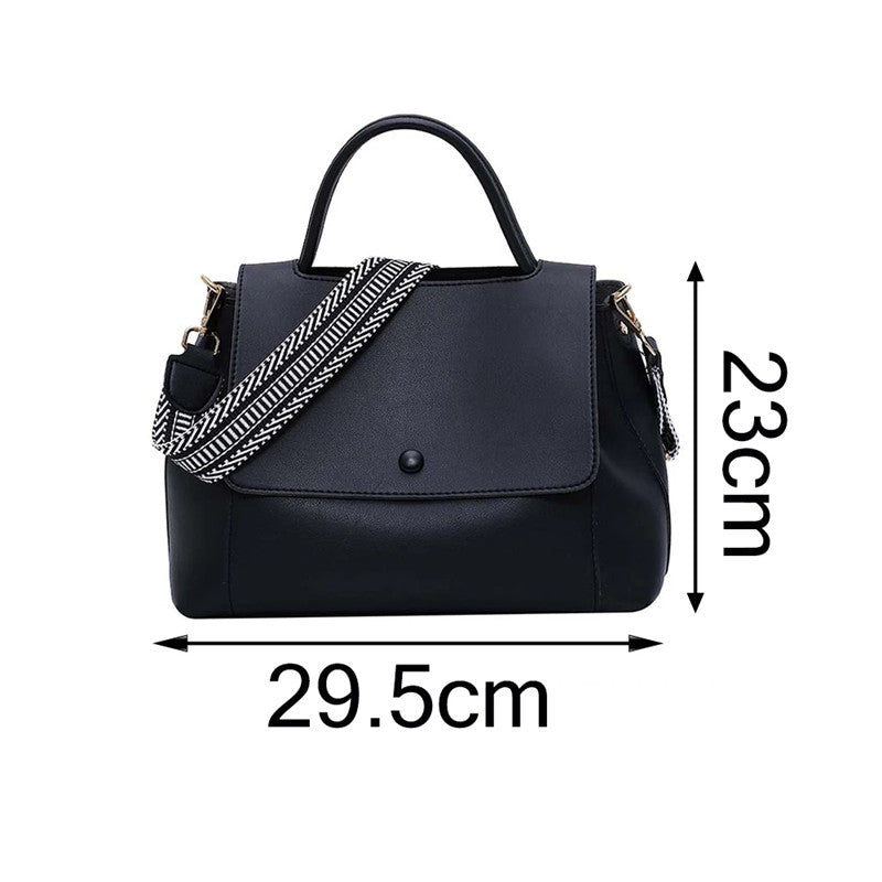 Bolso Cruzado de Ante Sintético Elegante para Mujeres
