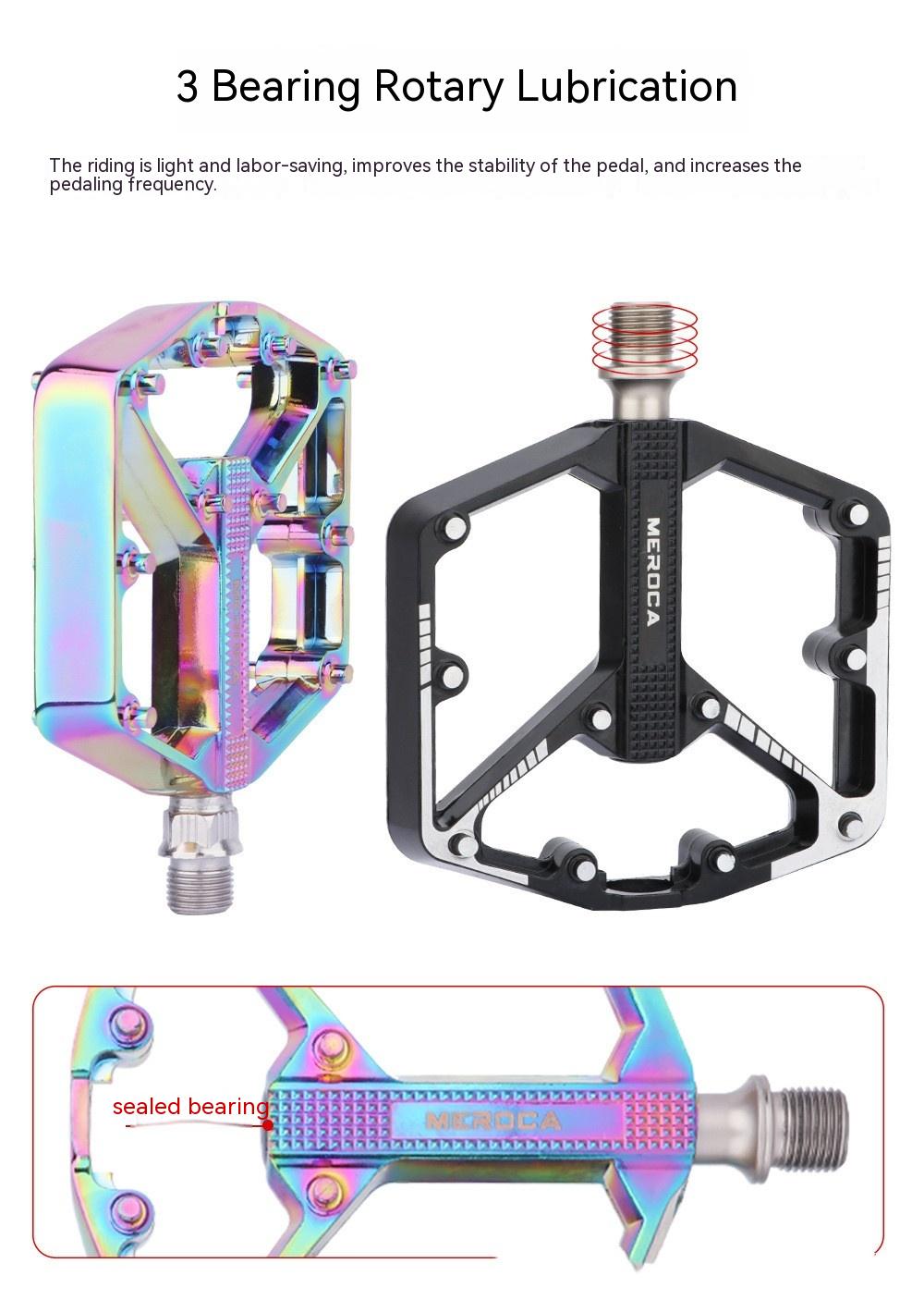 Pedales de Bicicleta de Aluminio Premium Antideslizantes