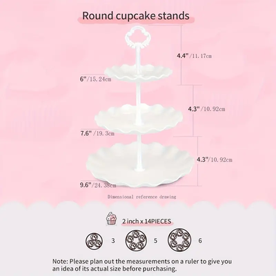 Cupcake Stand 3 tier - Korvel