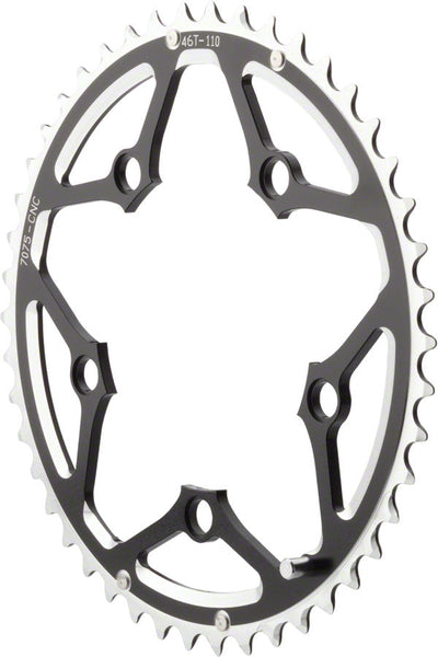 MSW Multi Speed 46t x 110mm Outer Chainring - Black