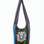 Sac à bandoulière Lotus fait main de la collection Kathmandu