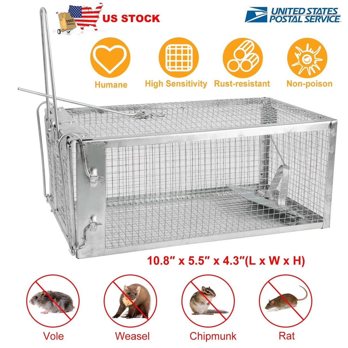 GBruno Humane Rat Trap Cage