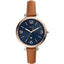 Fossil Women's Classic Watch with Blue Dial
