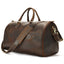 Bolso Cruzado de Cuero Vintage de Gran Capacidad para Viajes