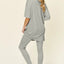 Double Take Full Size Round Neck T-Shirt and Leggings Set