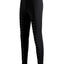 Black Grommet Lace Up Front Leggings - Korvel