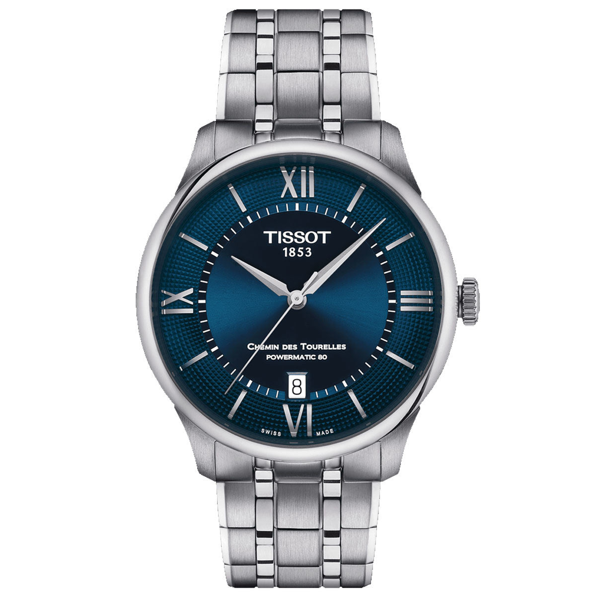 Montre Tissot T-Classic Chemin Des Tourelles Powermatic 80 pour homme