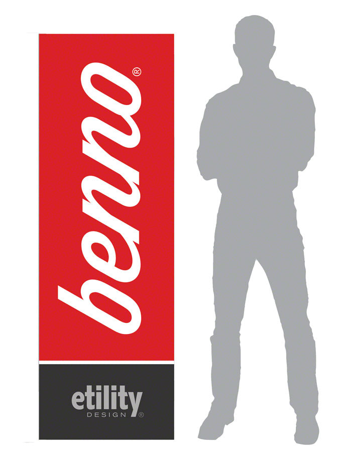 Banner de Logo Benno con Soporte X - 60 x 180cm