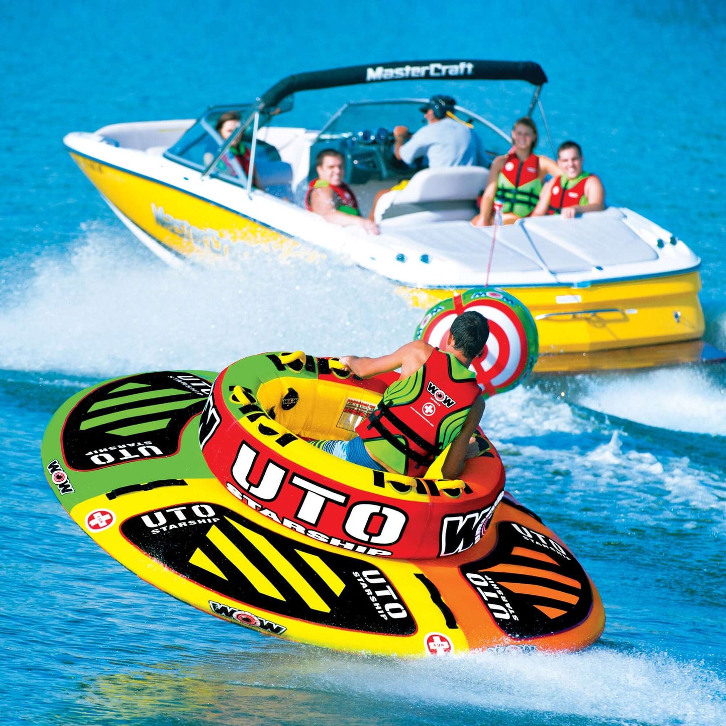 Wow Watersports UTO Starship 1-5 Person Towable Tube