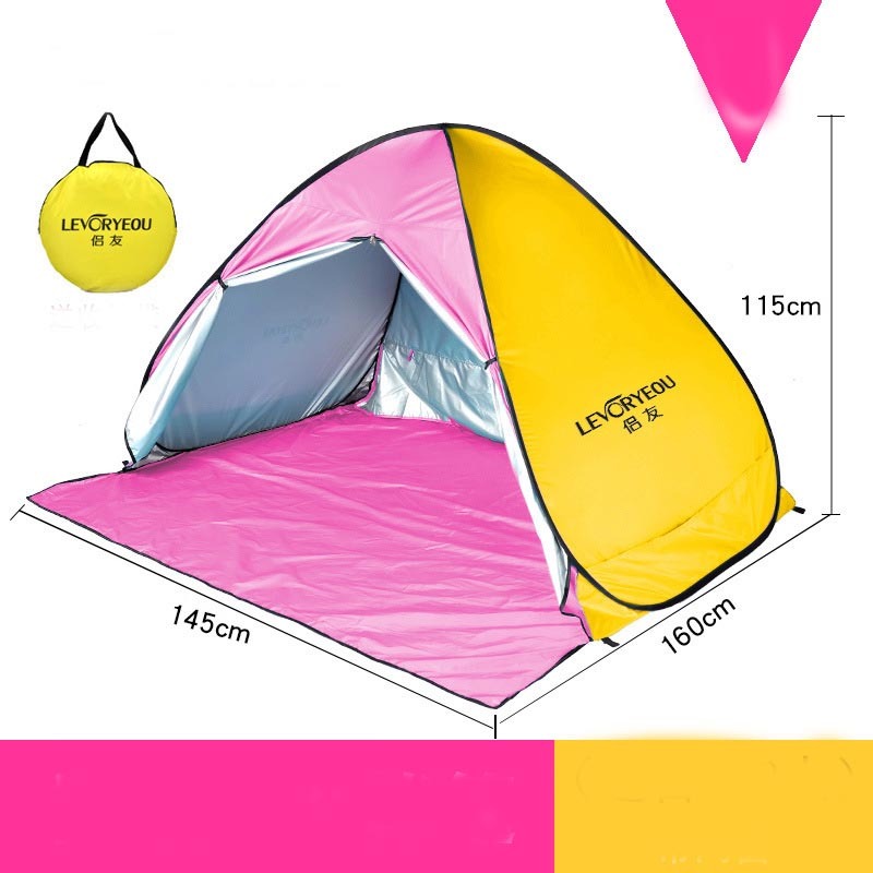 Tienda de Cortina de Apertura Rápida para Camping al Aire Libre
