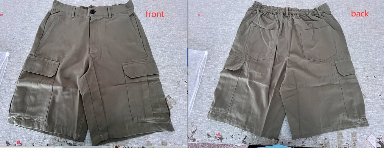 Shorts cargo multi-poches pour hommes pour l'été