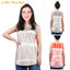 Top sin mangas de tie-dye de talla grande para mujeres