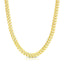 Chaîne Miami Cuban semi-solide en or jaune 14k de 6,1 mm