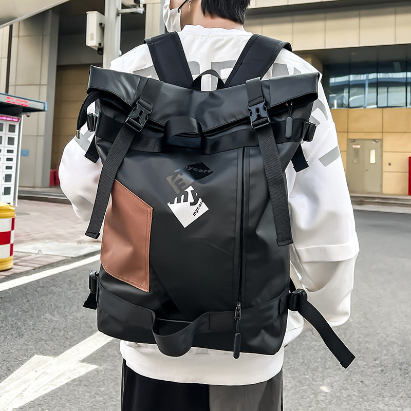 Mochila de Senderismo Impermeable de Gran Capacidad para Hombre