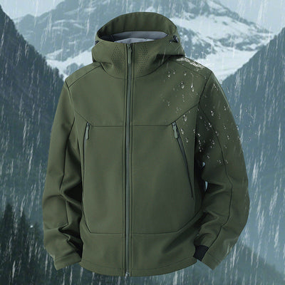 Chaqueta Premium Soft Shell para Hombre a Prueba de Viento y Agua