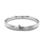 Bracelet en or blanc 14 carats avec motif floral classique