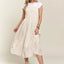 Summer Smocked Floral Ruffled Hem Cami Dress