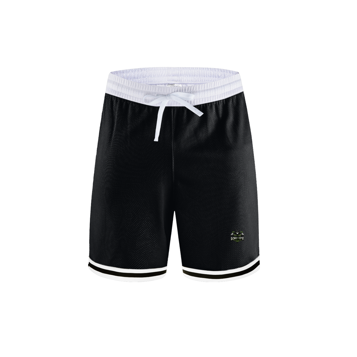 Shorts de basketball à rayures classiques Loki & Ivy