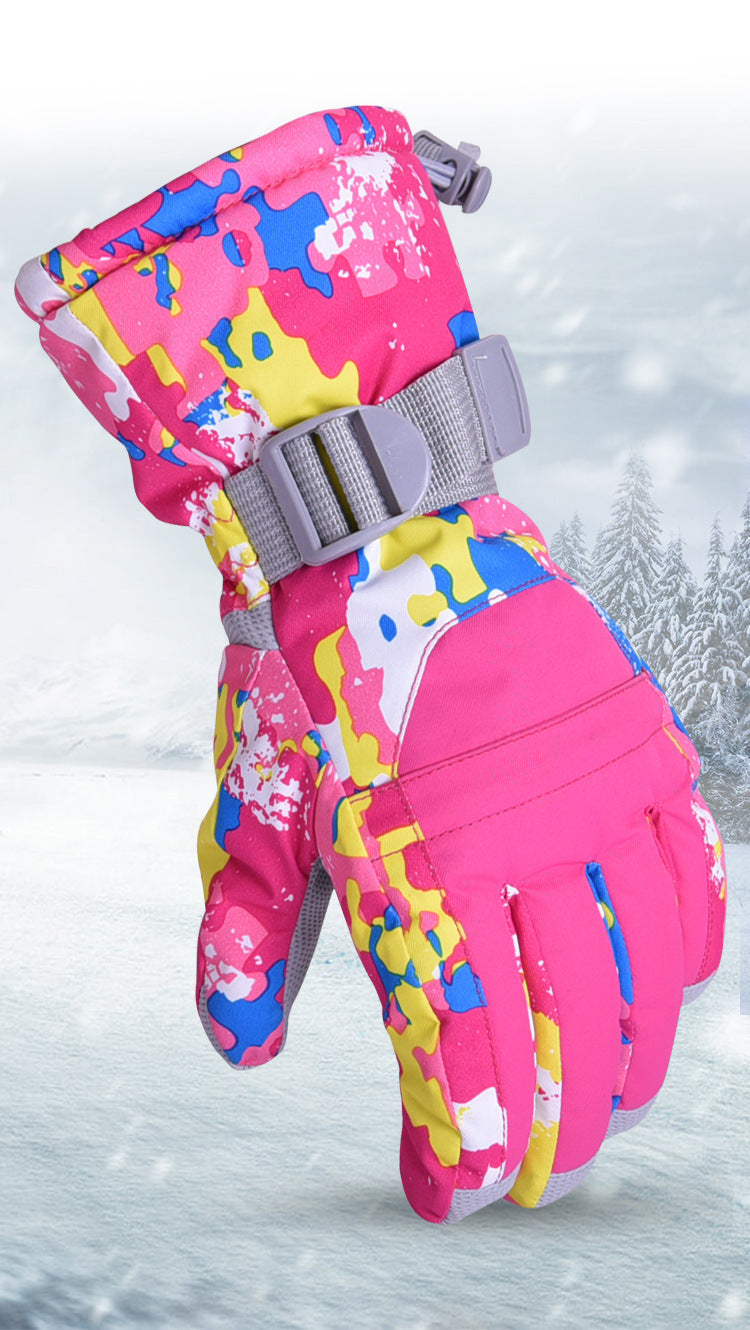Gants de ski premium coupe-vent pour temps froid