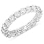 2.52 Carat Lab Grown Diamond Engagement Ring in 14K White Gold