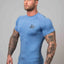 T-shirt à col rond à manches courtes pour hommes grandes tailles