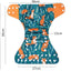 4PCS Eco-friendly Adjustable Cloth Diapers Set for Babies