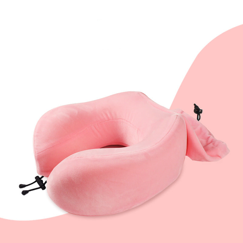 Almohada de Viaje Portátil de Espuma Viscoelástica para Mayor Comodidad en Movimiento