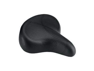 Electra Ergo Saddle with Elastomers - Black