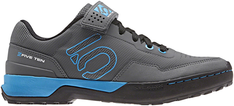 Five Ten Kestrel Lace Women's Cycling Shoes - Gray Five / Shock Cyan
